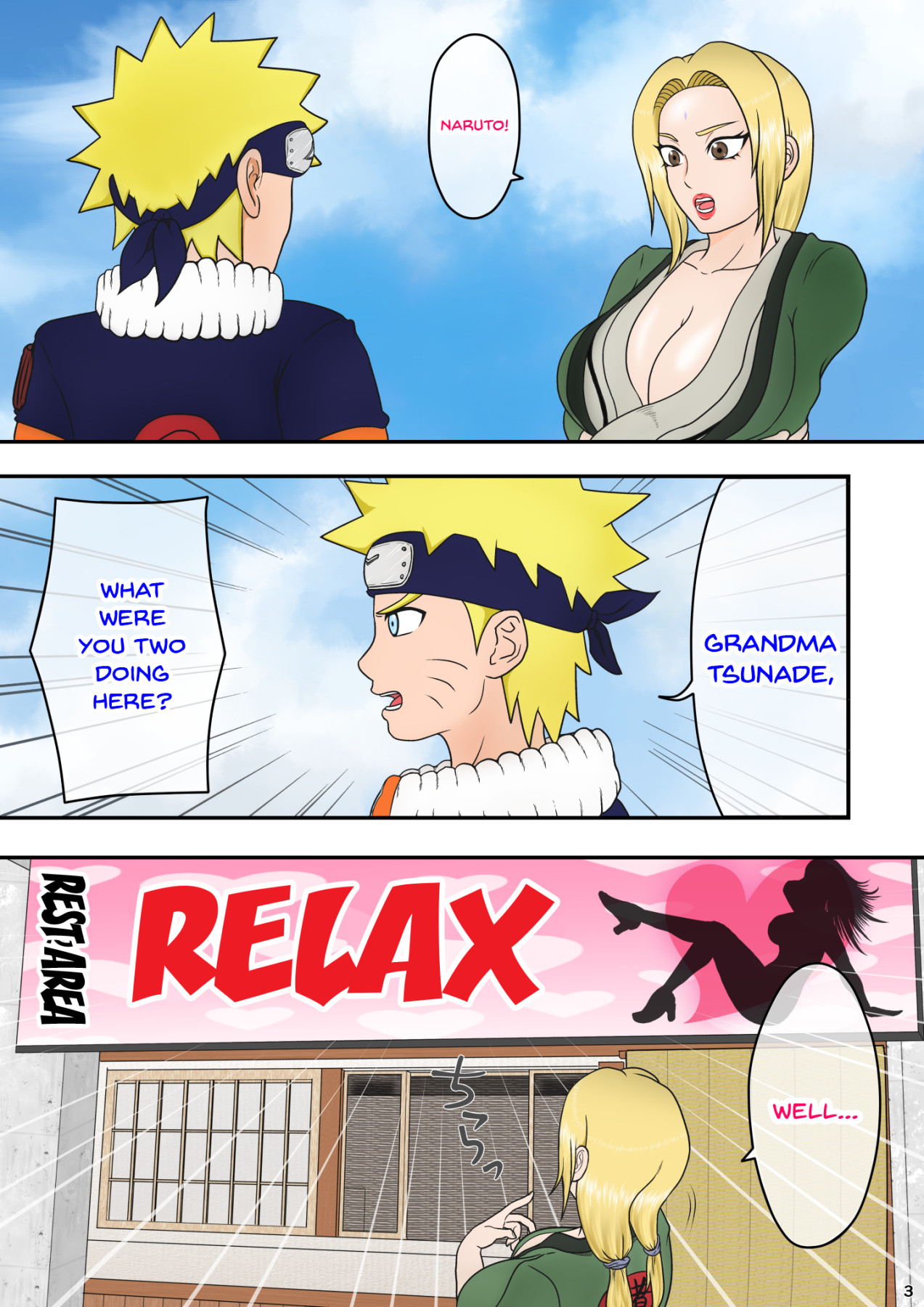 Hentai Manga Comic-Tsunade's Sex Education 2 ~Surrender Edition~-Read-4